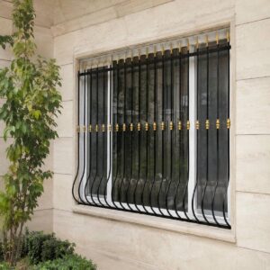 7 مدل حفاظ پنجره رنگی کوره ای