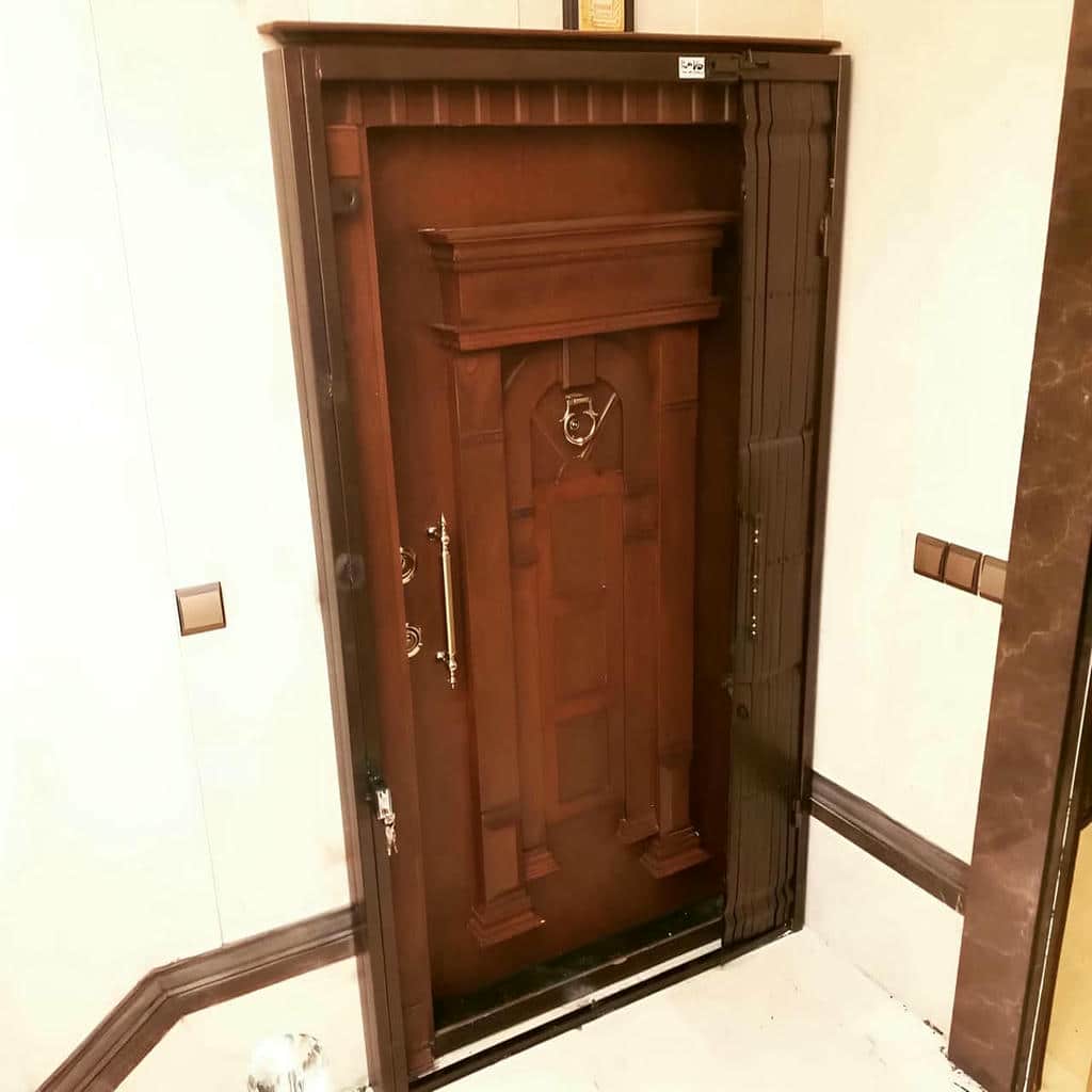 حفاظ آکاردئونی ورودی سفید