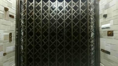 حفاظ متحرک ورودی ساختمان