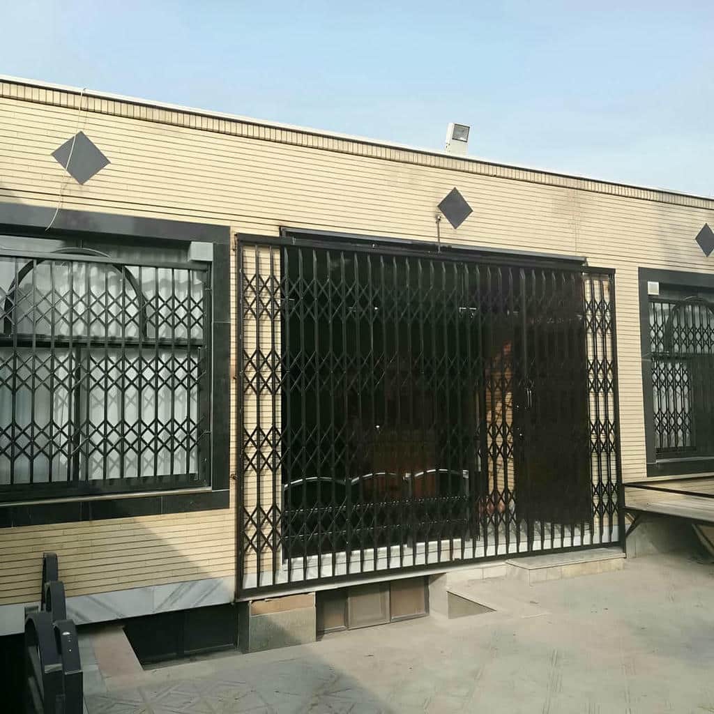 حفاظ آکاردئونی ورودی ساختمان حفاظ آکاردئونی ورودی ساختمان