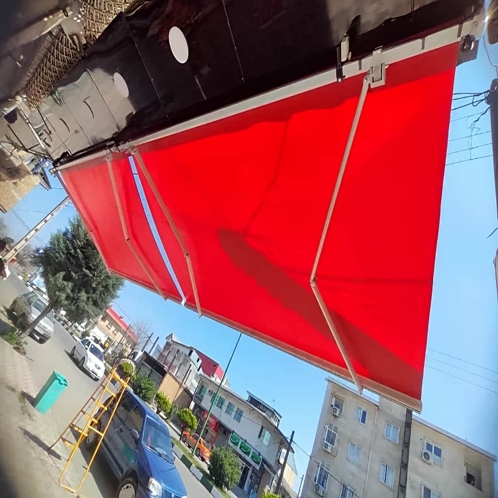 سایبان با پوشش مقاوم