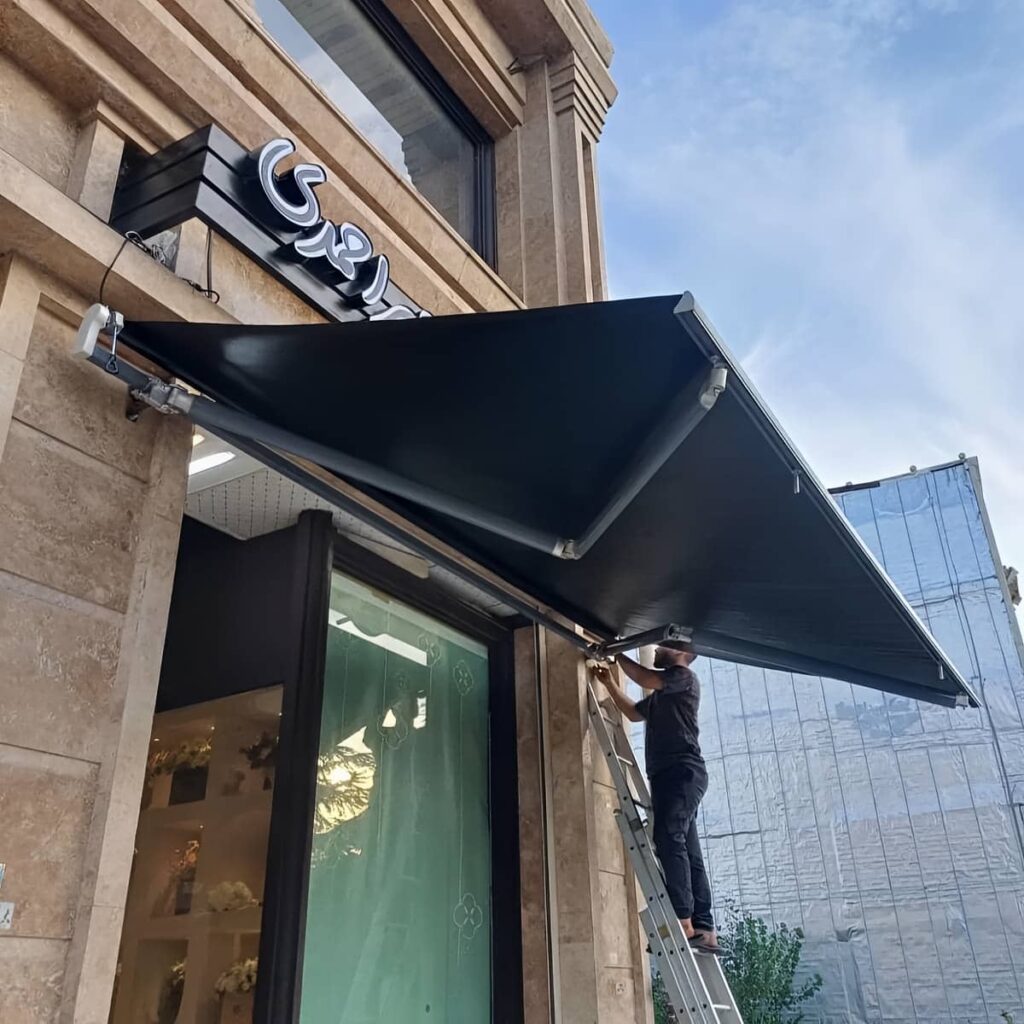 سایبان بالکن اتوماتیک برای فضای بیرونی سایبان بالکن اتوماتیک برای فضای بیرونی