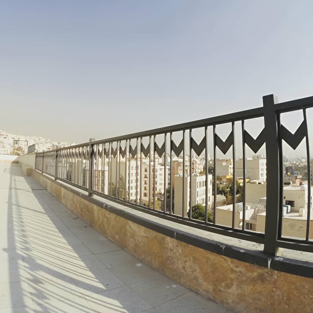 نرده پله مدرن مینیمال