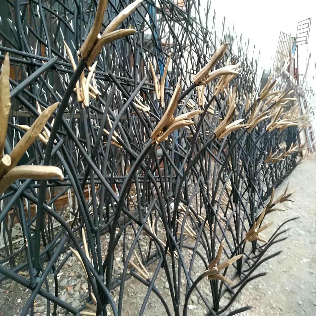 حفاظ لیلیوم با طرح شاخه ای حفاظ لیلیوم با طرح شاخه ای