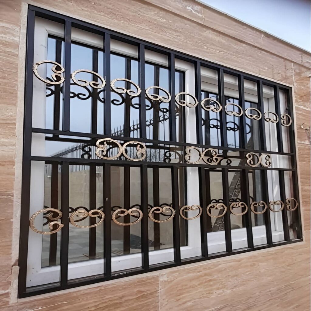 محافظ پنجره فلزی سفارشی محافظ پنجره فلزی سفارشی