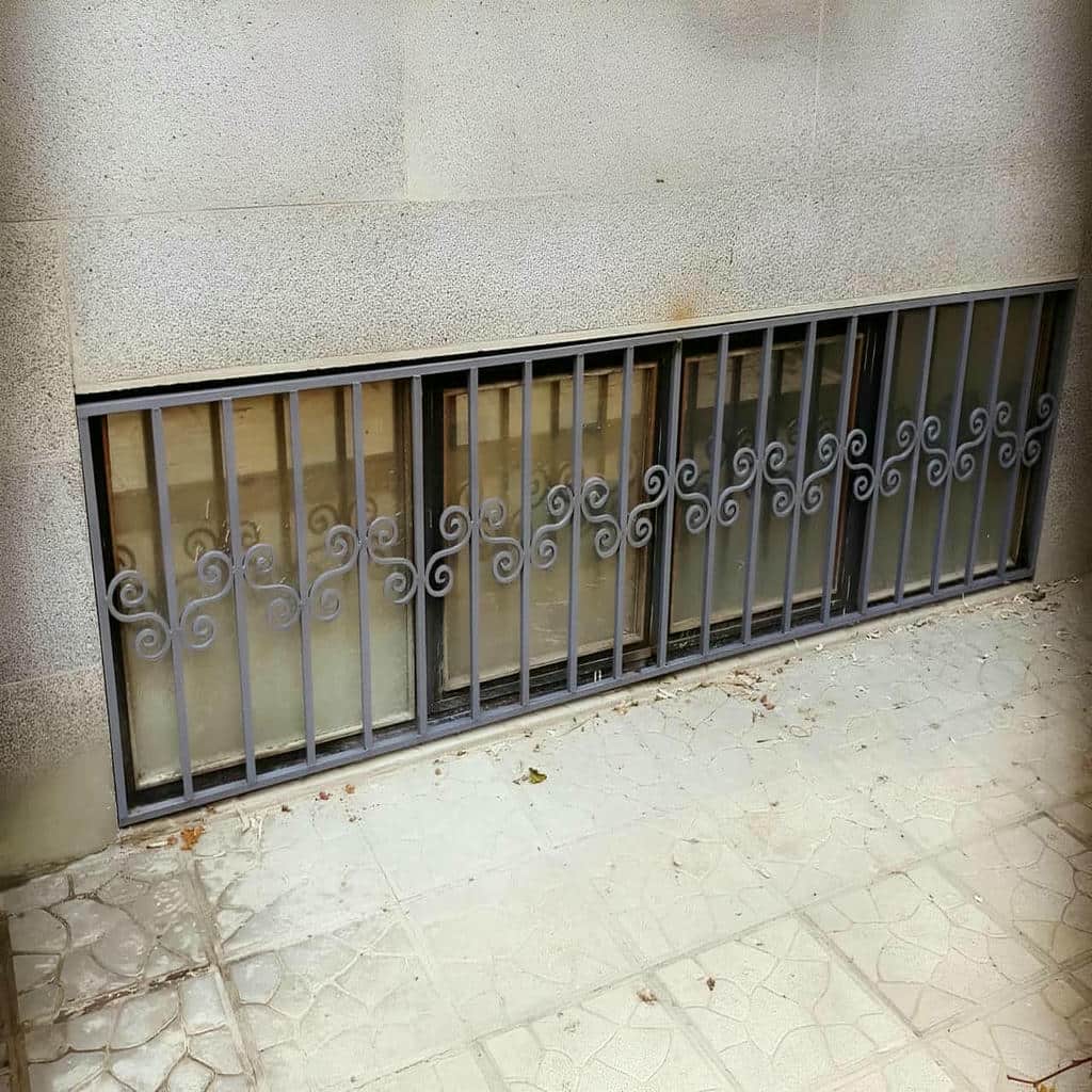حفاظ پنجره ضد سرقت فلزی