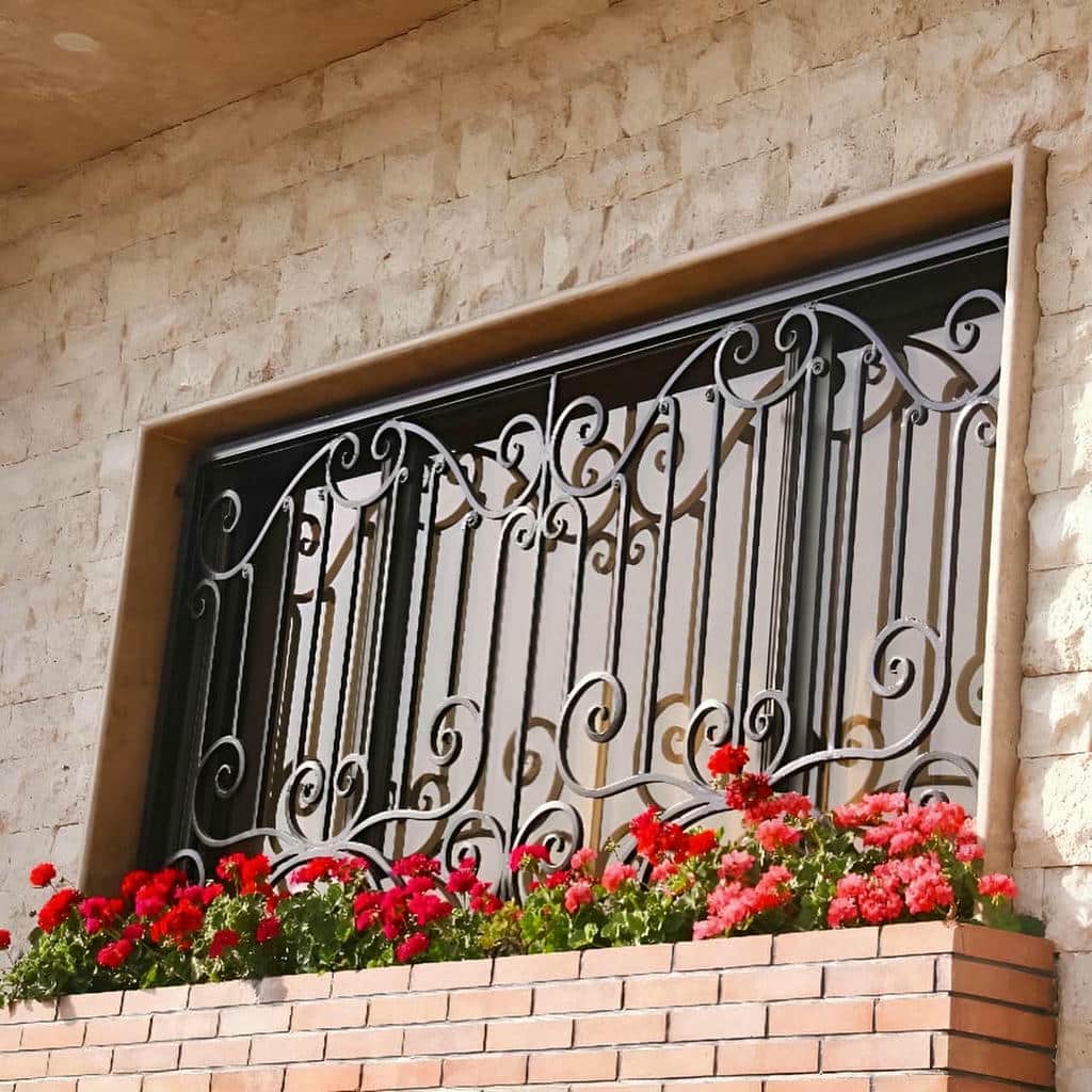 محافظ پنجره ساختمان مدرن محافظ پنجره ساختمان مدرن