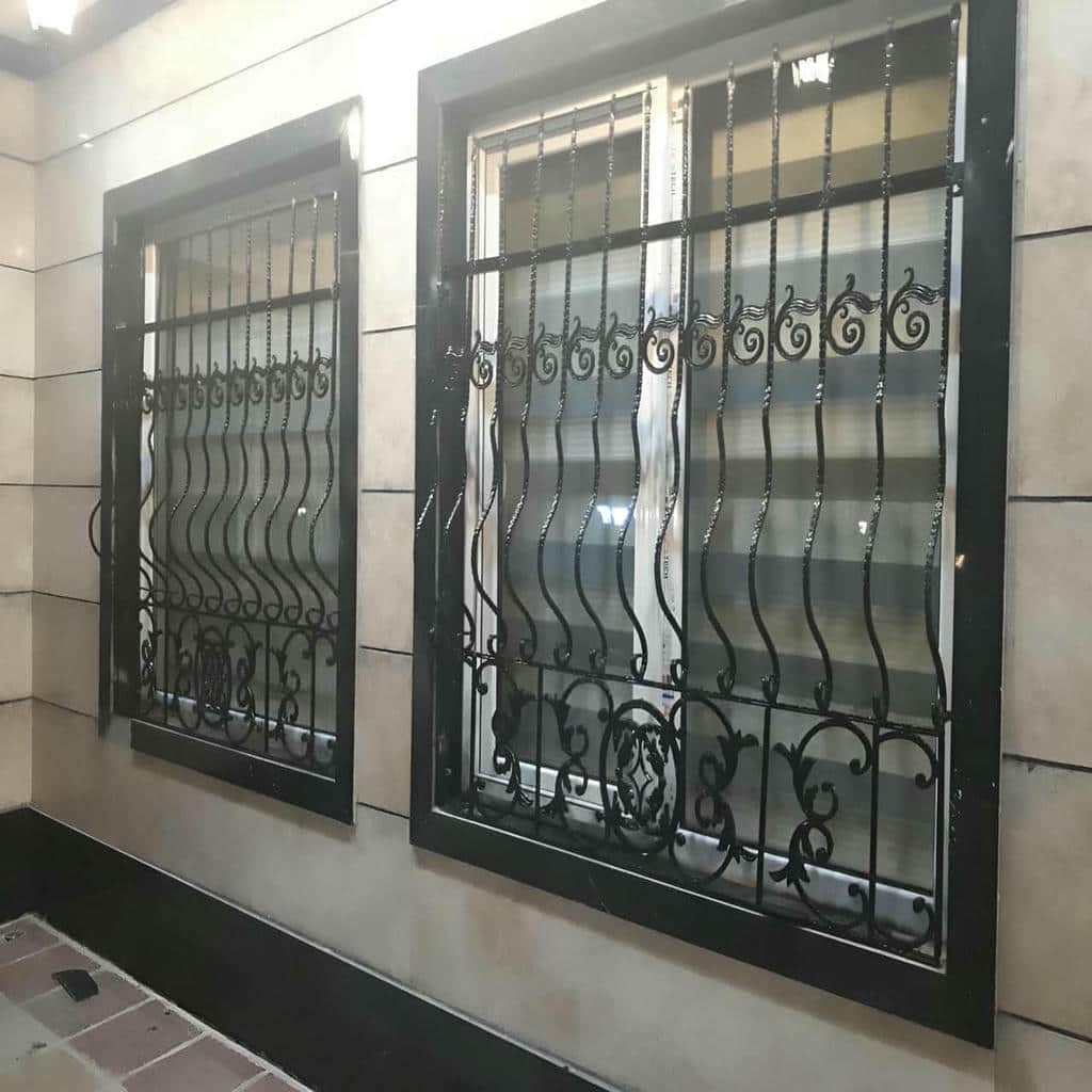 محافظ پنجره فلزی فضای بیرونی