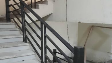 نرده فلزی بالکن فلزی مقاوم
