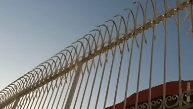 حفاظ دیوار مدل ایرانی فلزی