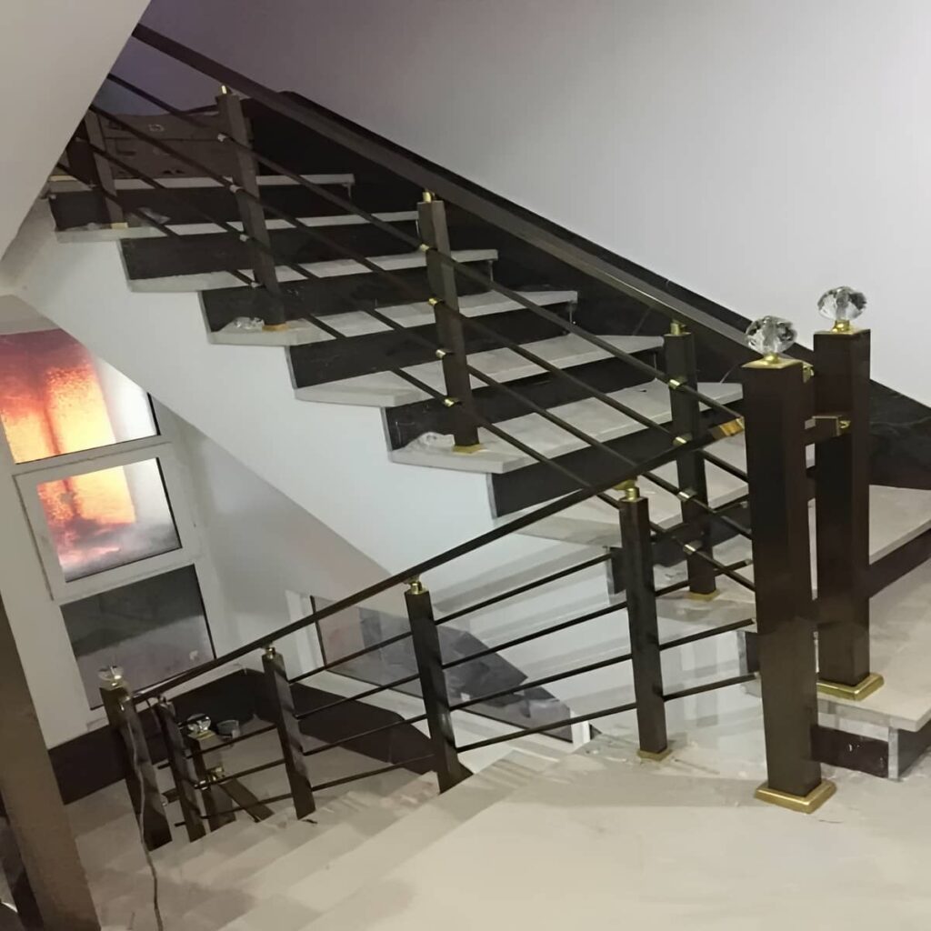 نرده تراس استیل براق نرده تراس استیل براق