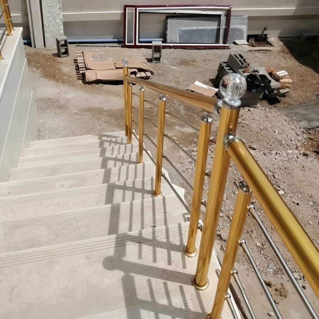 هندریل استیل راه پله
