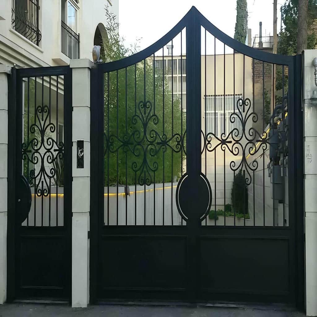درب ورودی ساختمان مدرن درب ورودی ساختمان مدرن