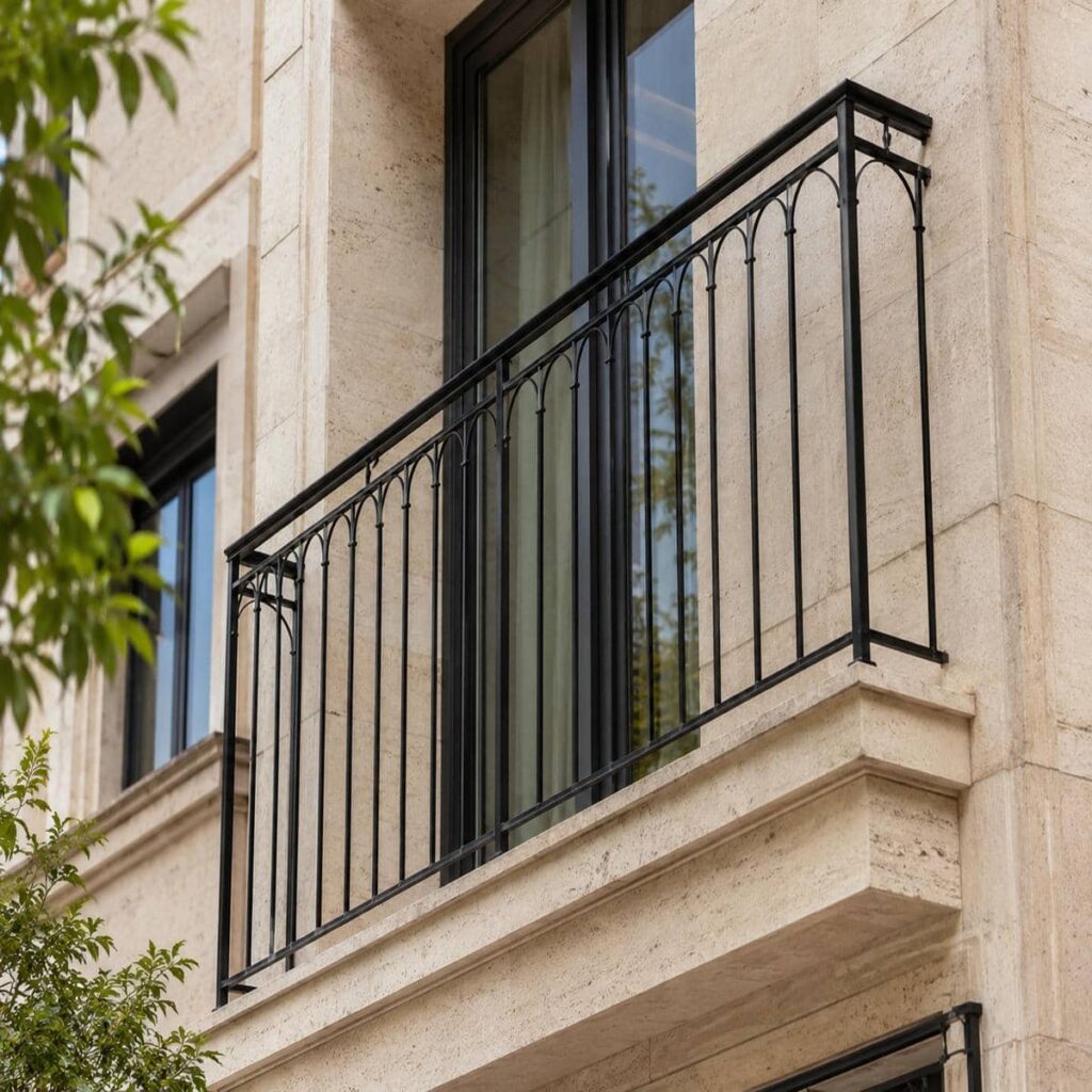 نرده پله سفارشی