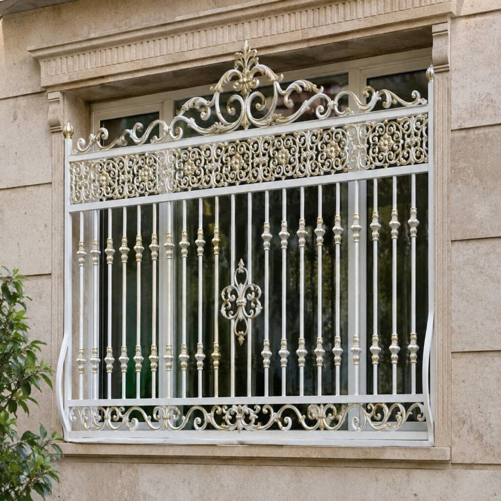 محافظ پنجره فلزی ویلایی
