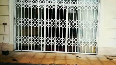 حفاظ پنجره متحرک فلزی