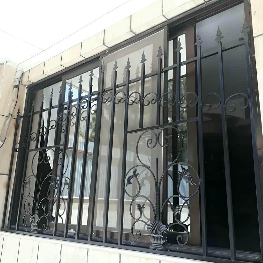 حفاظ پنجره سفارشی برای دهانه قوسی حفاظ پنجره سفارشی برای دهانه قوسی