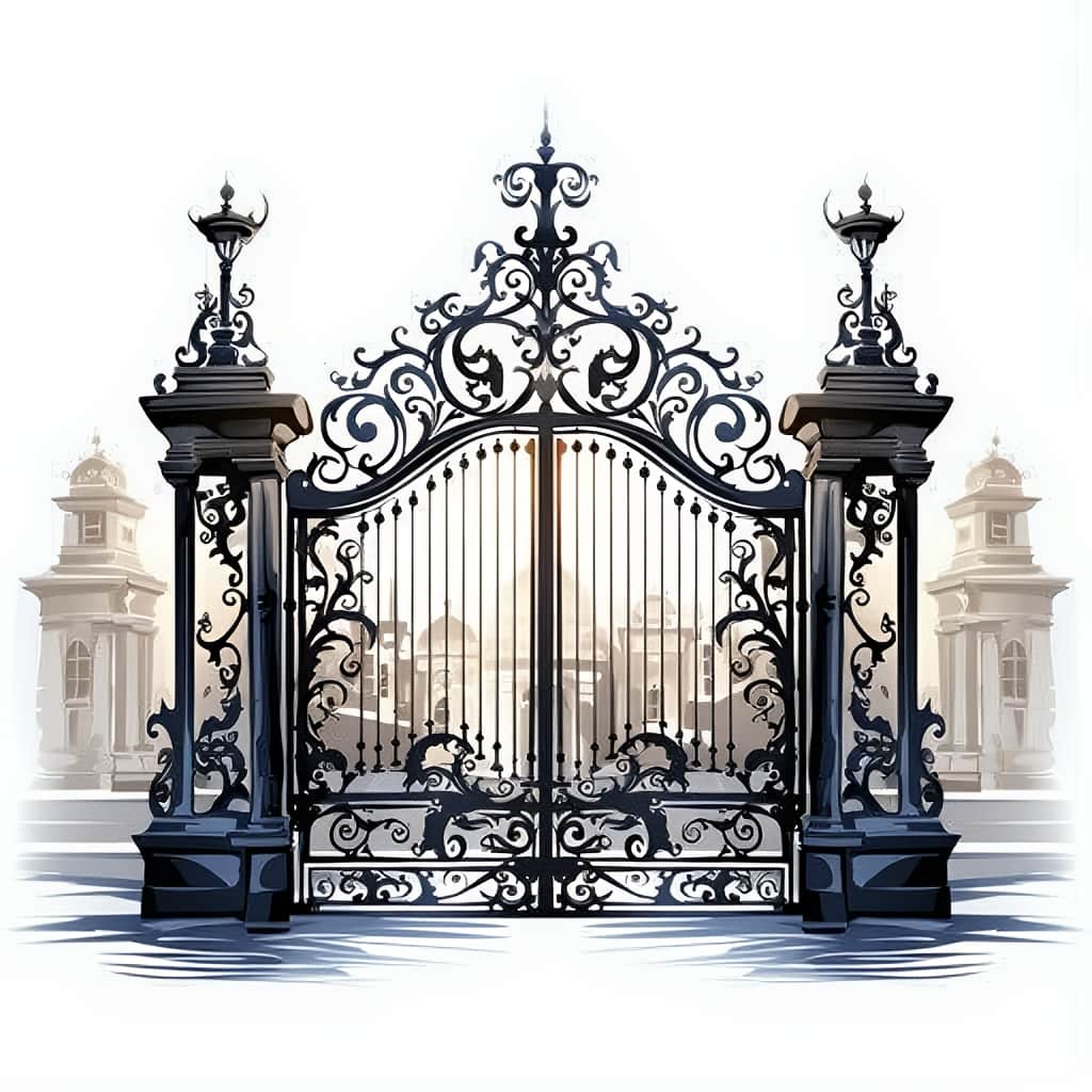 درب حیاط کرم استان کرمان کنار سردر آفتاب‌گیر