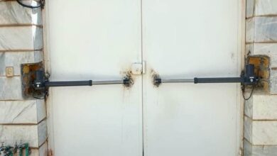 جک درب پارکینگ زیر سایبان کوتاه استان هرمزگان
