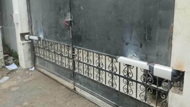 جک درب پارکینگ کنار ورودی روباز استان اصفهان